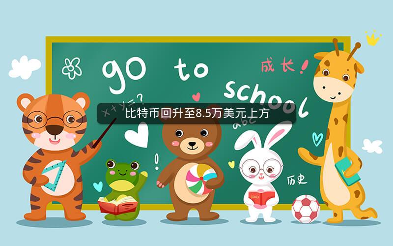 比特币回升至8.5万美元上方