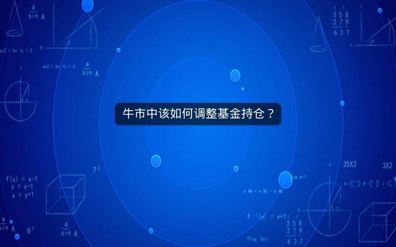牛市中该如何调整基金持仓？