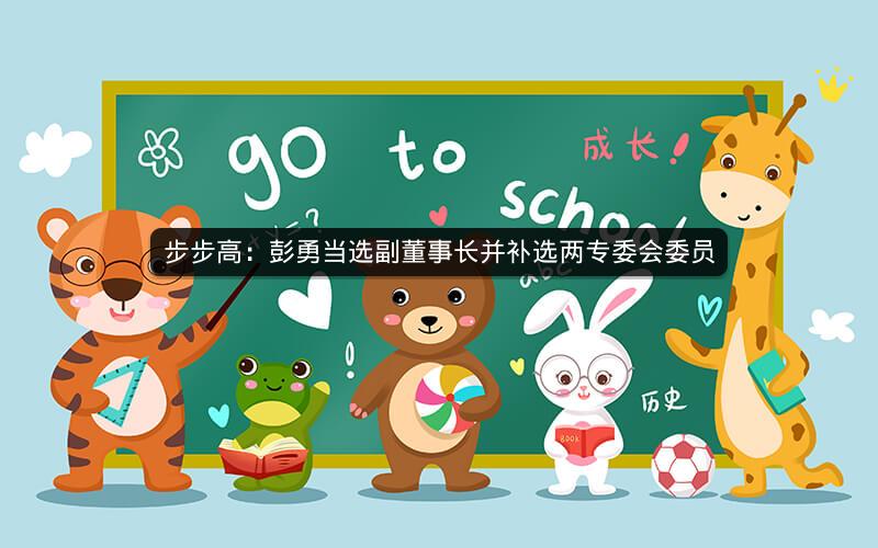 步步高：彭勇当选副董事长并补选两专委会委员