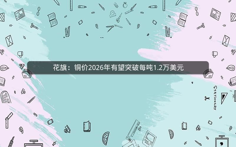 花旗：铜价2026年有望突破每吨1.2万美元