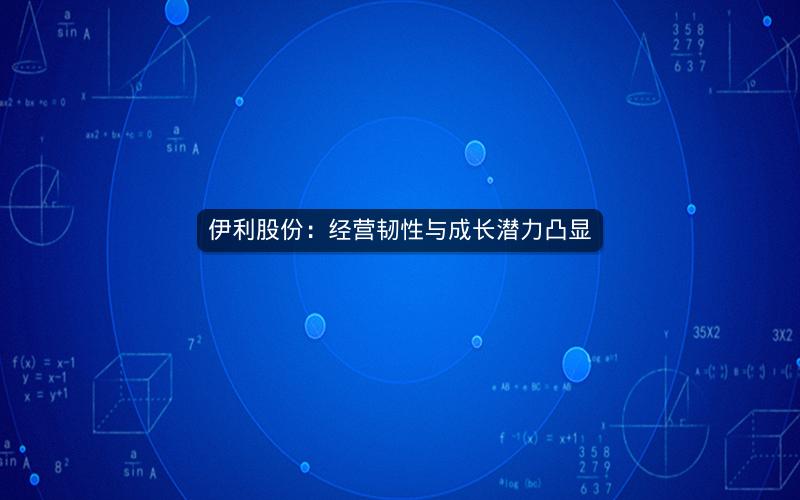 伊利股份:经营韧性与成长潜力凸显 伊利股份:经营韧性与成长潜力凸显