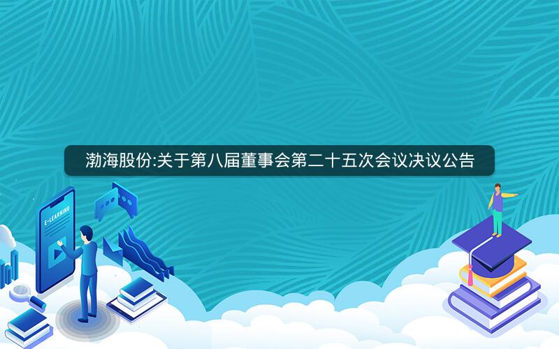 渤海股份:关于第八届董事会第二十五次会议决议公告