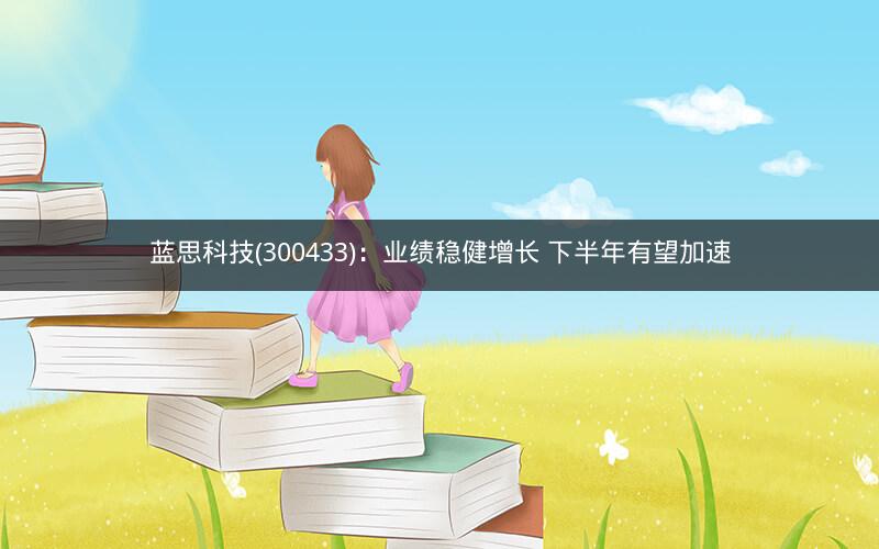 蓝思科技(300433)：业绩稳健增长 下半年有望加速