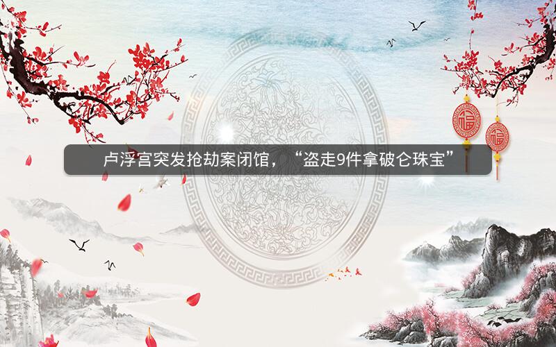 卢浮宫突发抢劫案闭馆,“盗走9件拿破仑珠宝” 卢浮宫突发抢劫案闭馆,“盗走9件拿破仑珠宝”