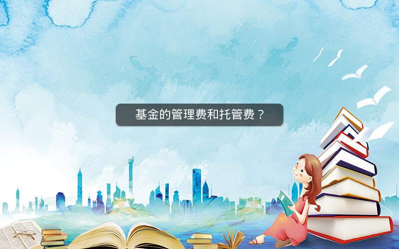 基金的管理费和托管费? 基金的管理费和托管费?