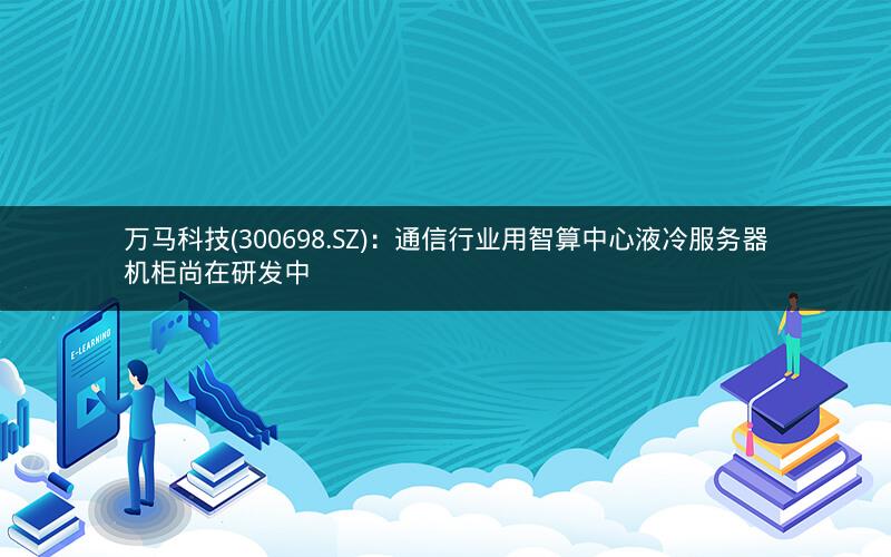万马科技(300698.SZ)：通信行业用智算中心液冷服务器机柜尚在研发中