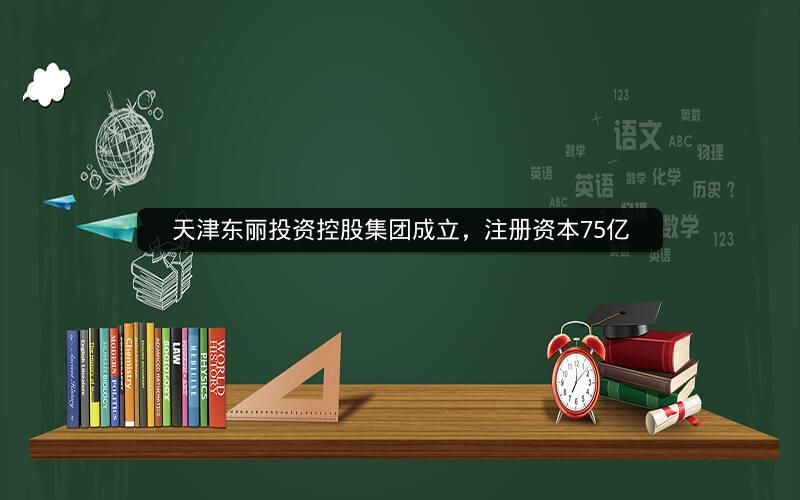 天津东丽投资控股集团成立，注册资本75亿